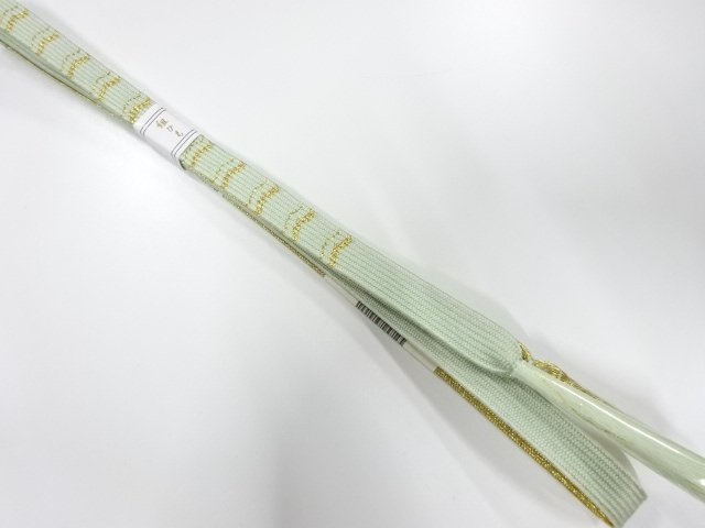JAPANESE KIMONO / UNUSED KOREI HAND-TIED OBIJIME